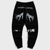 Plus Size Men's Street Style Casual Retro Trousers